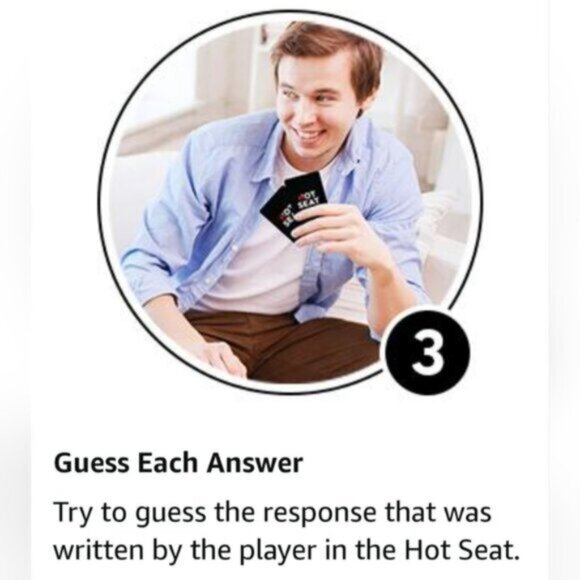 FRENCH : Hot  Seat The Party Game Card Game NEW - Picture 8 of 9